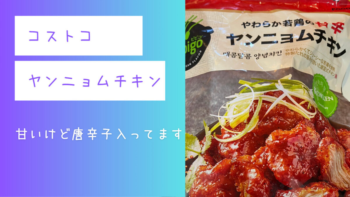 コストコヤンニョムチキンのトップ画像です