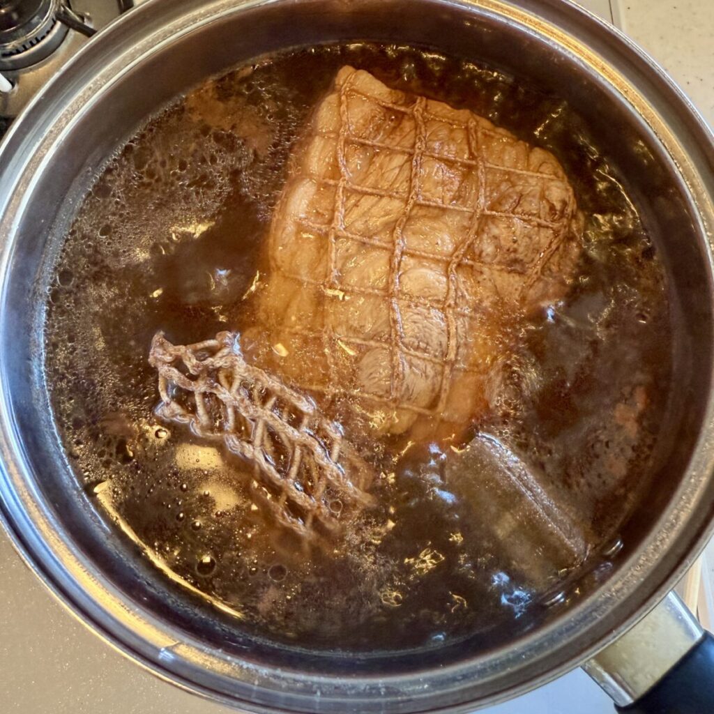 紅茶豚を作ったときの画像