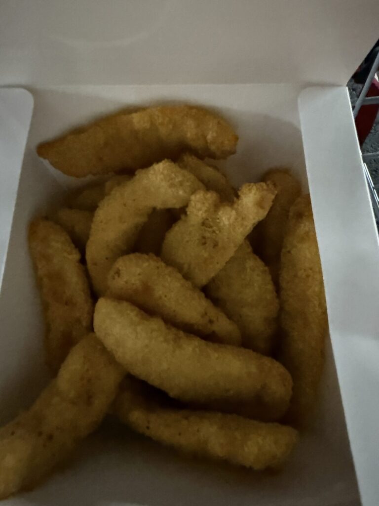 コストコのチキンスティックを上から撮った画像