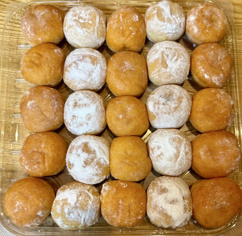 ベニエ ココアヘーゼル/パッションフルーツを開封したところを撮った画像