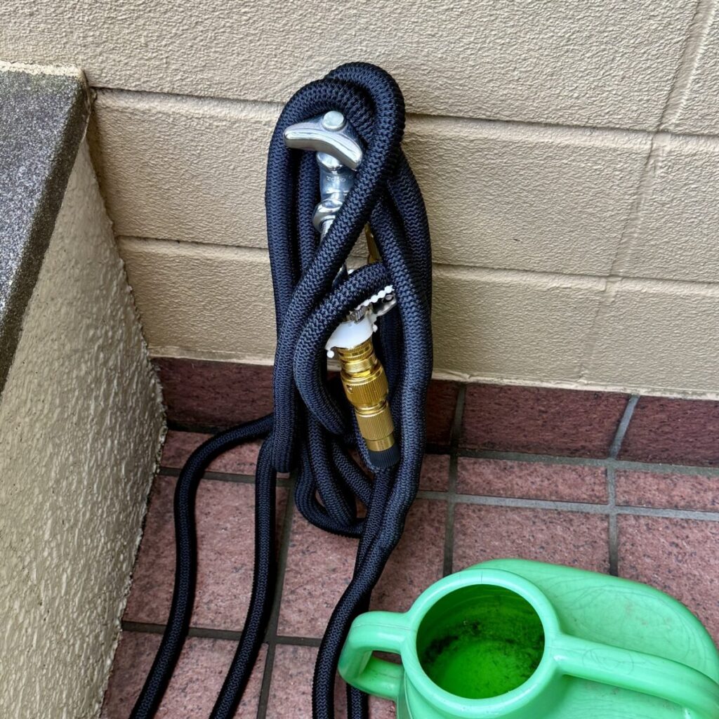 INBES 高圧洗浄ホースセット 電源不要 PWH15を使い終わったときの画像