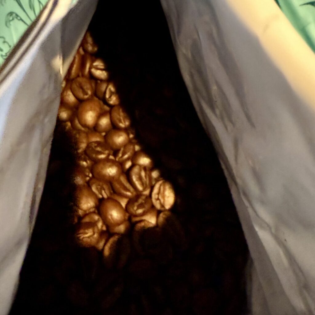 フィリコーリ・ゼッキーニ・コーヒー デリカートを開封したときの画像