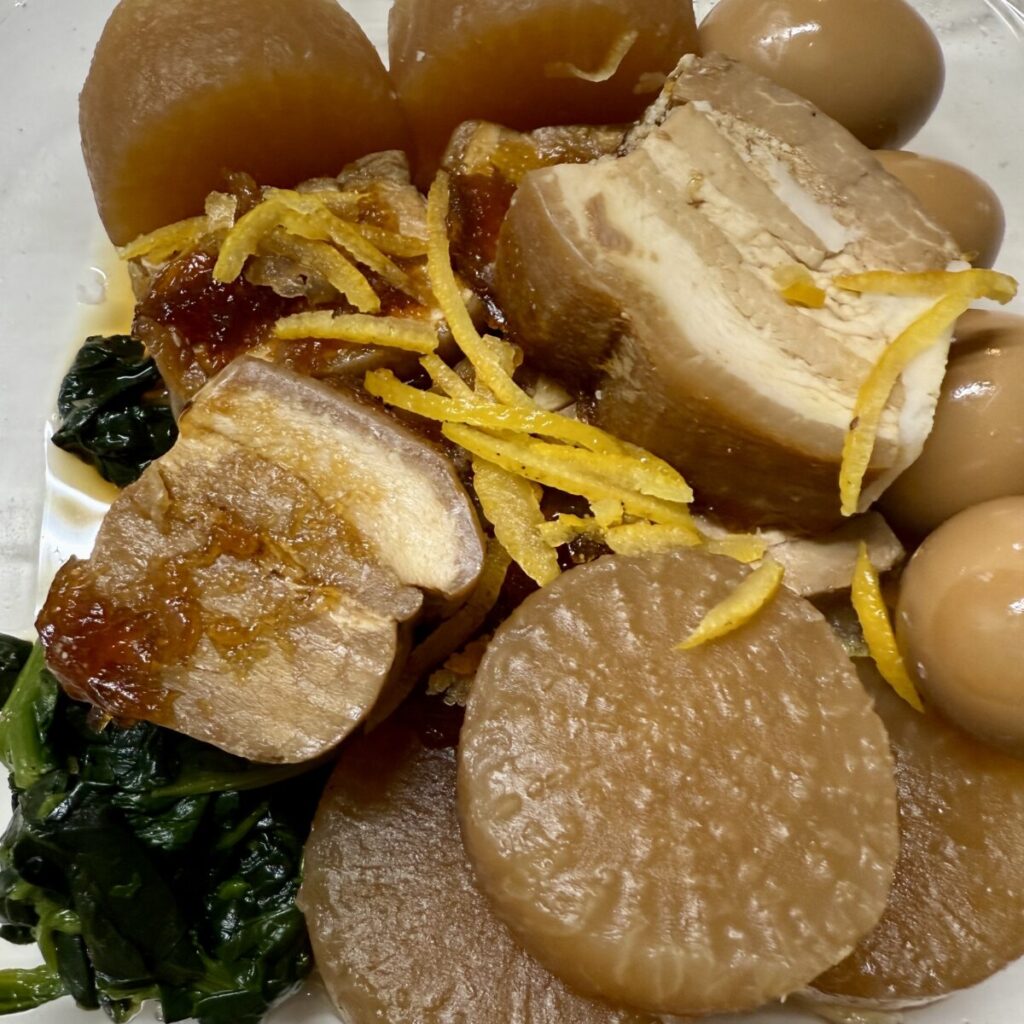 コストコの角煮大根をアップにして撮った画像