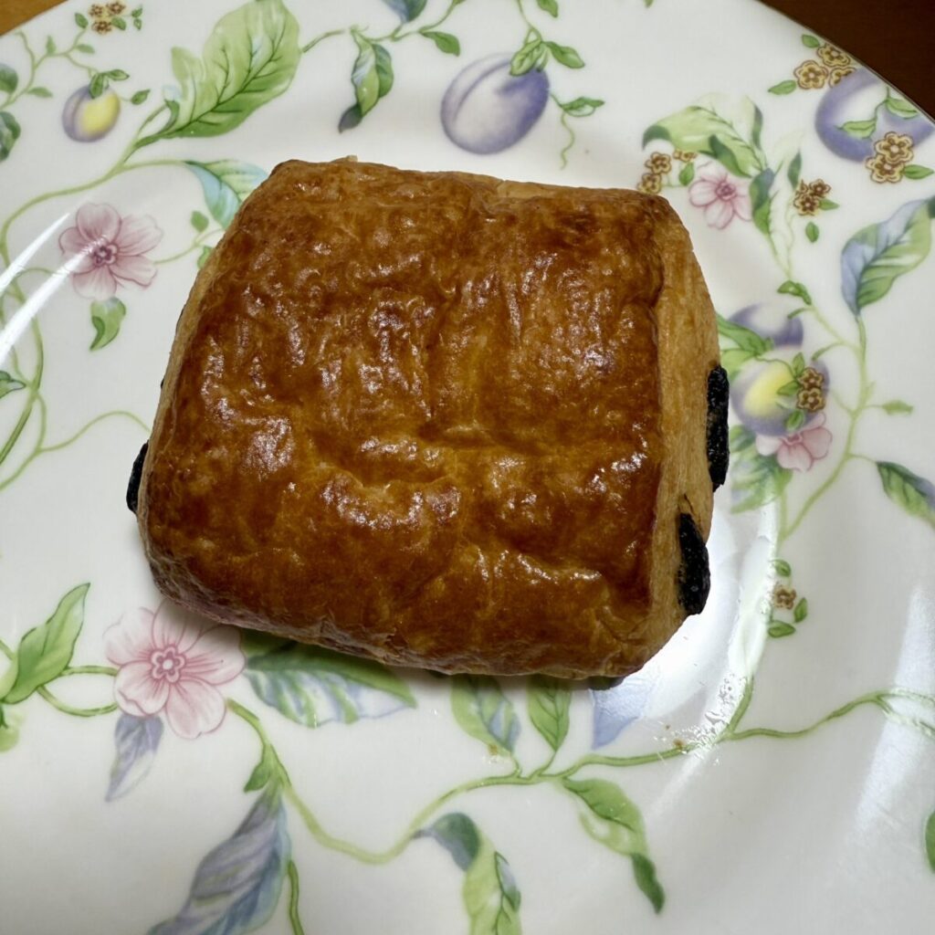 パンオショコラを上から撮った画像