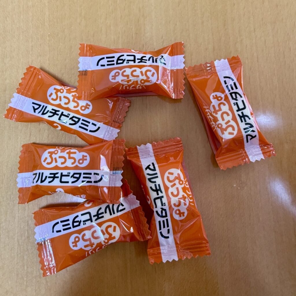 サプリぷっちょマルチビタミン 90日分を開封して撮った画像