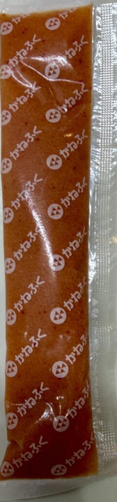 かねふく辛子明太ばらこのスティックを撮った画像