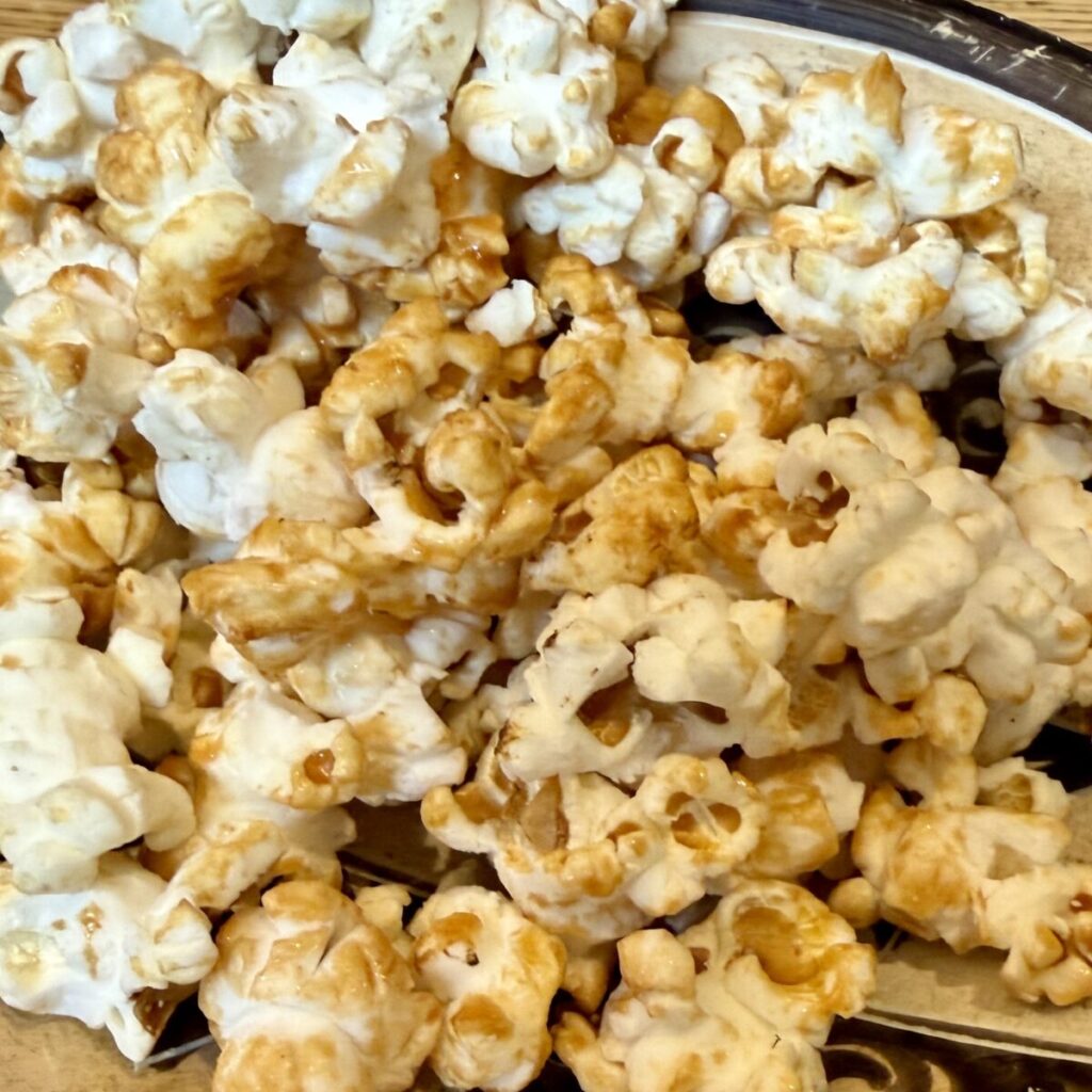我が家が好きなポップコーンを撮った画像
