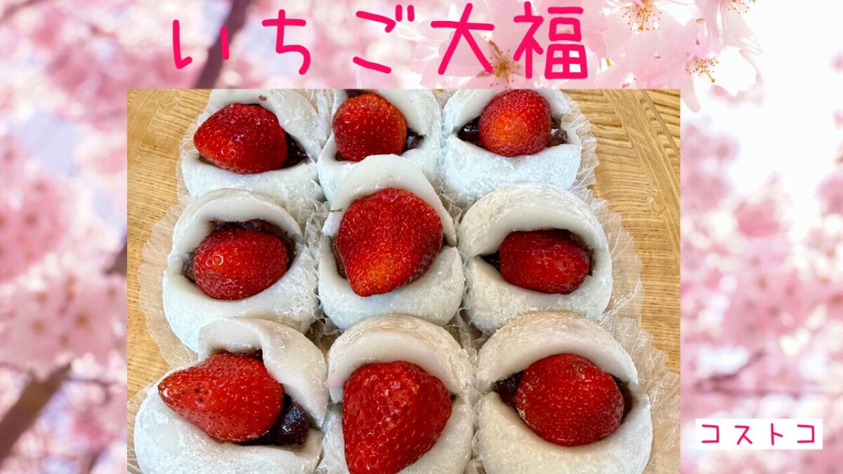 コストコのいちご大福の記事のトップ画像