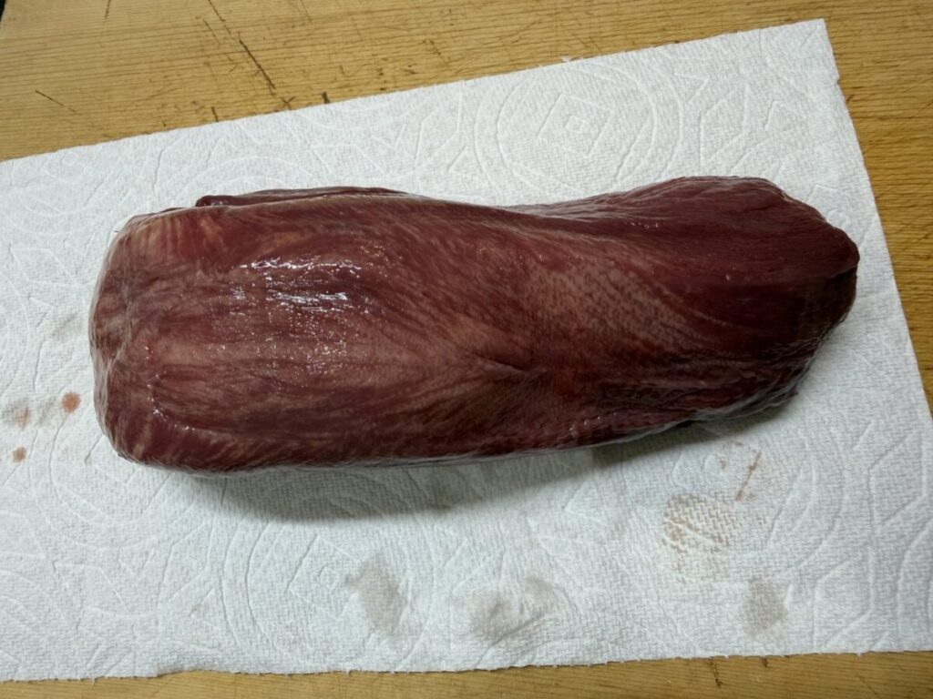 パックから出したコストコの牛タン